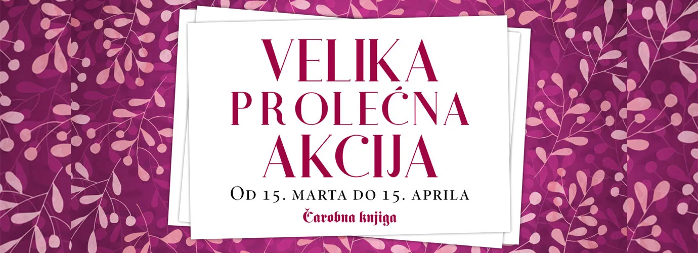 Prolećna akcija - Čarobna knjiga
