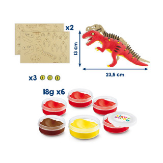 KREATIVNI SET 3D TREX MAPED 