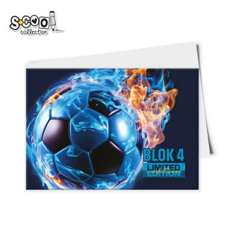 BLOK ZA CRTANJE BOYS DESIGN No.4 350*250MM 10SHEETS 110GR 