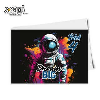 BLOK ZA CRTANJE BOYS DESIGN No.4 350*250MM 10SHEETS 110GR 