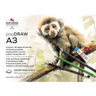 BLOK ZA CRTANJE A3 180GR 30L 9920004003SF KOH I NOOR 