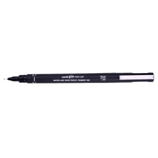 MARKER UNI PIN 01-200 BLACK 