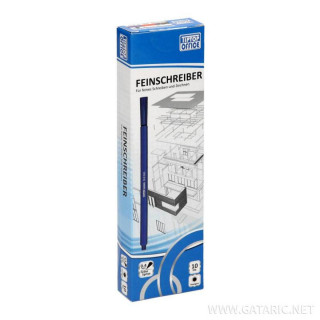 TTO FINELINER 0,4mm 10/1 PLAVA 