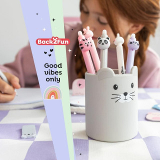 ČAŠA ZA OLOVKE SILIKONSKA B2F MOUSE 13353