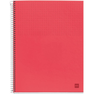 SVESKA SPIRALA A4 80 KARO 90G PP CORAL NORDIC MR 