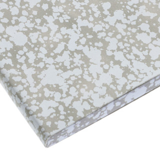 SVESKA A5 PLAIN PRINTED EDGE GREY B 