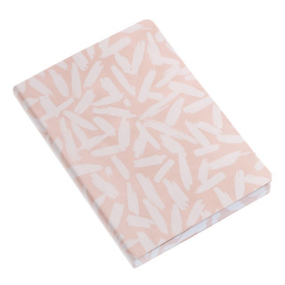 SVESKA A5 DOTS PRINTED EDGE PINK B 