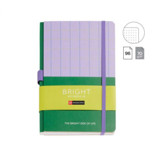SVESKA A5 DOTTED GREEN BRIGHT MR08263 