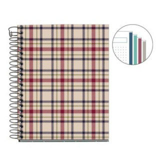 SVESKA A6 100L NESSIE HIGHLAND DAYS DOT MR04419 