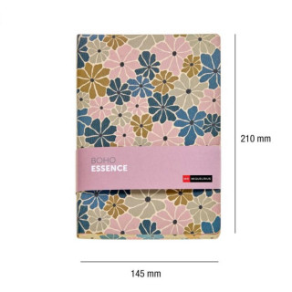 SVESKA A5 DOT. FLOWER BOHO ESSENCE MR08303 