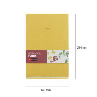 SVESKA A5 RULED BOTANICAL FLORA MR8318 