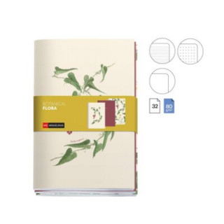 SVESKE A5 3/1 BOTANICAL FLORA MR8326 