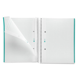 SVESKA A5 100 SQU 90G MESSAGES TURQUOISE 