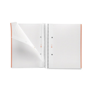 SVESKA A5 100 SQU 90G MESSAGES PEACH 