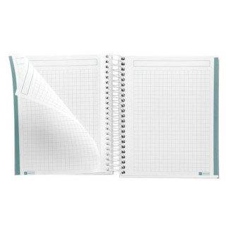 SVESKA A6 100 SQU 90G MESSAGES TURQUOISE 