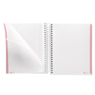 SVESKA A6 100 SQU 90G MESSAGES PINK 