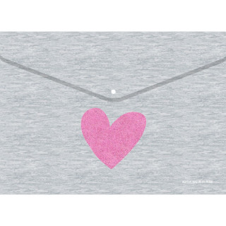 FASCIKLA KOVERTA PP HEART MR 