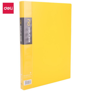 FASCIKLA DELI DISPLAY - CLEAR BOOK NEON 40 lis. E5034 