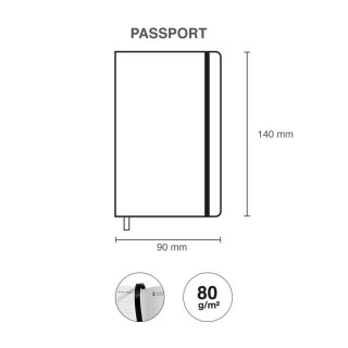 PLANER PASSPORT D/P CHESTER RIG BLACK 26 31276 