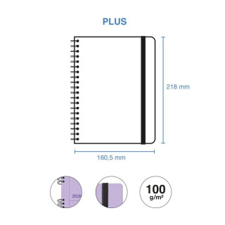 PLANER PLUS W-O D/P MAUVE BASICS 26 34560 