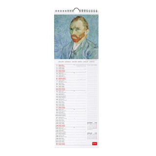 ZIDNI KALENDAR 2027 ART COLL CAL270066 