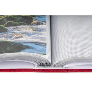 FOTO ALBUM B-46200 VINYL 1 BURGUNDY 10*15 