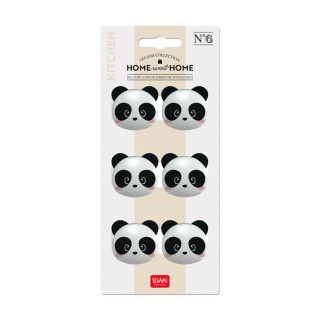 ŠTIPALJKE ZA KESE PANDA CLIP0002 