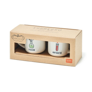 ŠOLJE ZA KAFU - ESPRESSO FOR TWO - POISON AND ANTIDOTE 