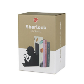 Držač za knjige, Sherlock, crni, metal 