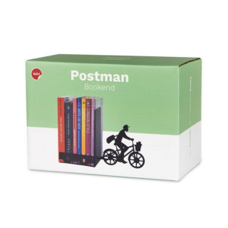 Držač za knjige, Postman, crni, metal 