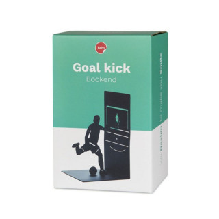 Držač za knjige, Goal Kick, crni, metal 