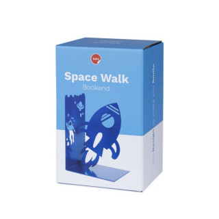 Držač za knjige, Space Walk, blue, metal 