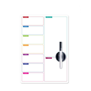 Magnetna tabla za frižider, Einkaufsliste CL, magnetic 