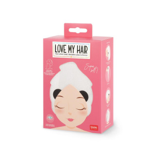 PEŠKIR ZA GLAVU - LOVE MY HAIR - PANDA 