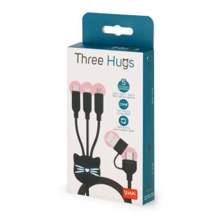 KABAL ZA PUNJENJE 3 U 1  CABLE - THREE HUGS - KITTY 