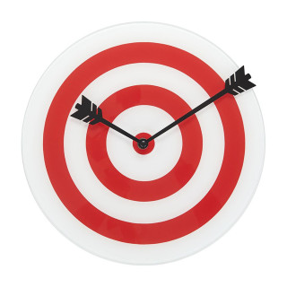 SAT ZIDNI,Target,1xAA,glass,30 cm 