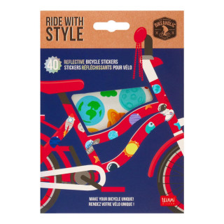 RAFLEKTUJUĆE NALJEPNICE ZA BICiKL - RIDE WITH STYLE - SPACE 