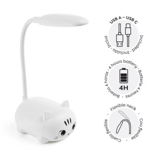 LED LAMPA WHITE B2F 
