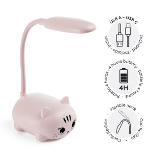 LED LAMPA PINK B2F 