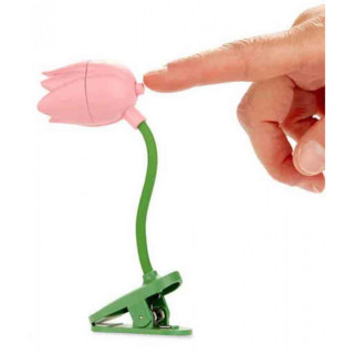 LAMPA ZA CITANJE,Tulip,pink,plastic 