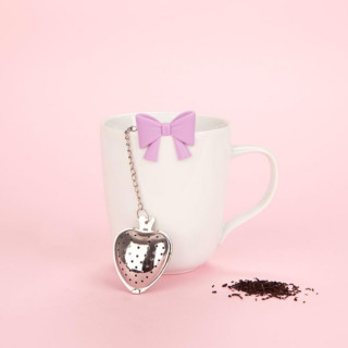 INFUZER ZA CAJ,Coquette,lilac,stainless/silicone 