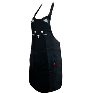KUHINJSKA PREGACA,Kitty,black,80 cm,polyester 