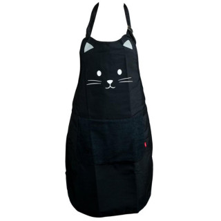 KUHINJSKA PREGACA,Kitty,black,80 cm,polyester 