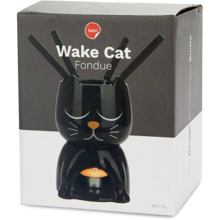 FONDU ZA COKOLADU,Wake Cat,350 ml,black,ceramic 