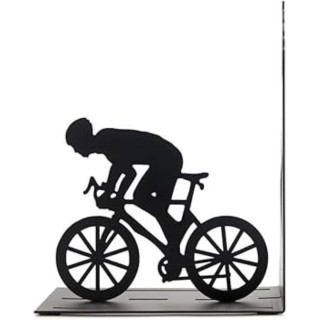 DRŽAC ZA KNJIGE,Cyclist,black,metal 