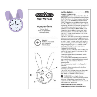 SAT SA ALARMOM B2F BUNNY 13258