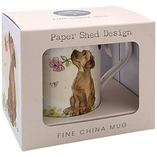 ŠOLJA DOG WITH ROSE LP96434 
