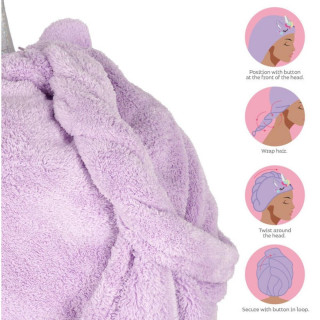 PEŠKIR ZA GLAVU LOVE MY HAIR UNICORN 