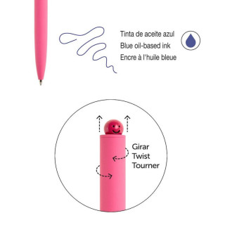 HEMIJSKA OLOVKA SMILE PINKMR12057 