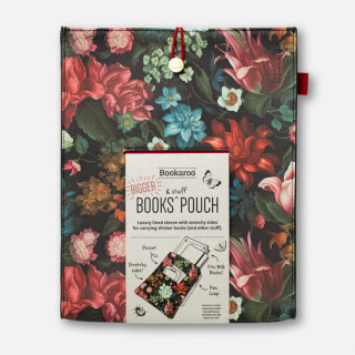 TORBICA ZA KNJIGU BOOKAROO BOOKS- DARK FLORAL 